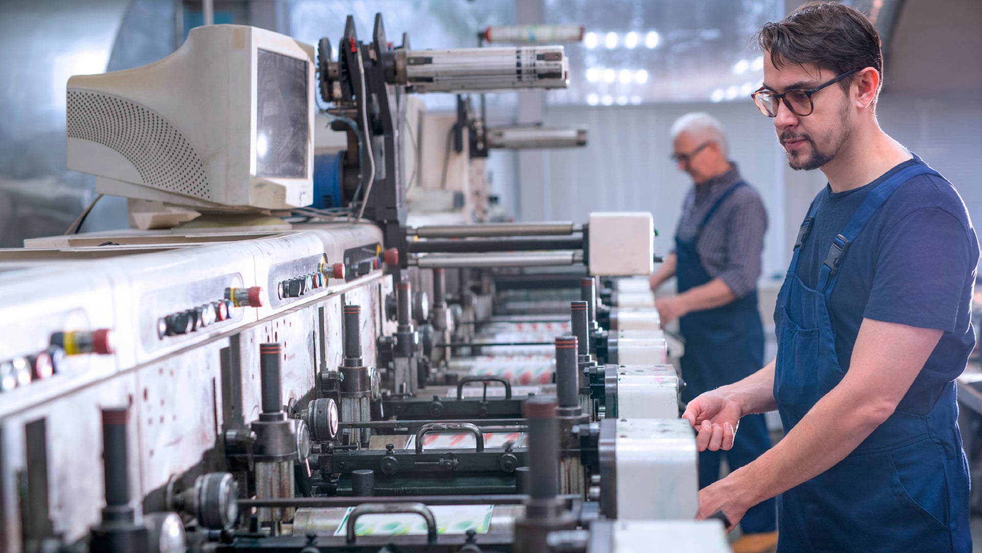 Maquinista de impresión flexográfica