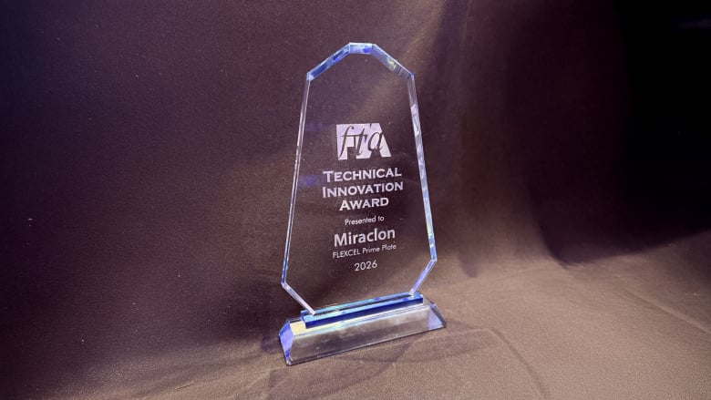 Miraclon gana el Premio a la Innovación Técnica de la FTA por su plancha FLEXCEL Prime